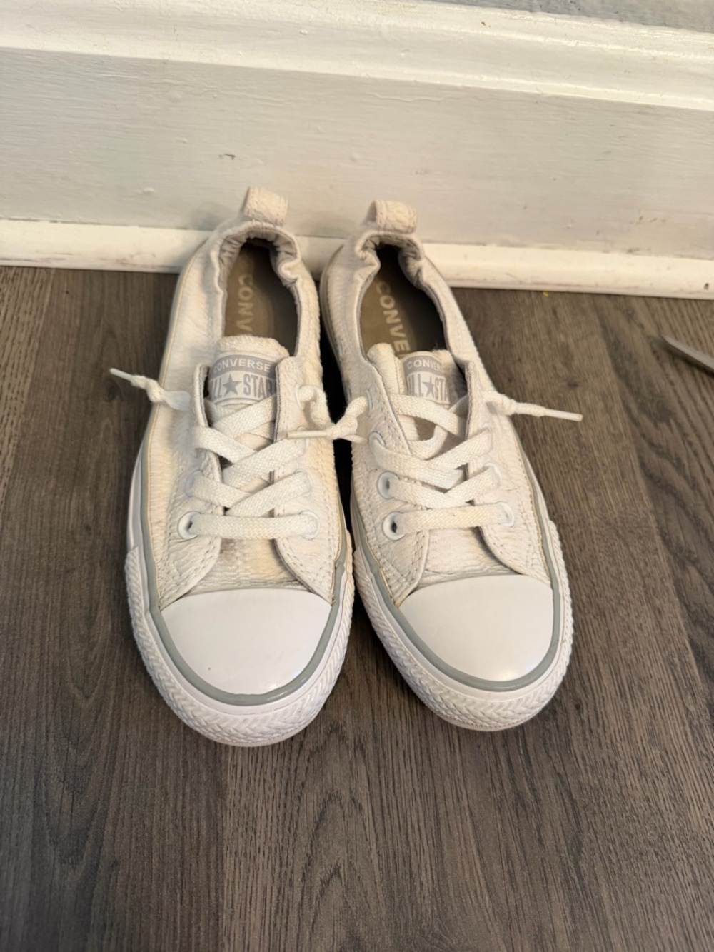 Converse Chuck Taylor All Star Shoreline Slip-On Off-white size 6